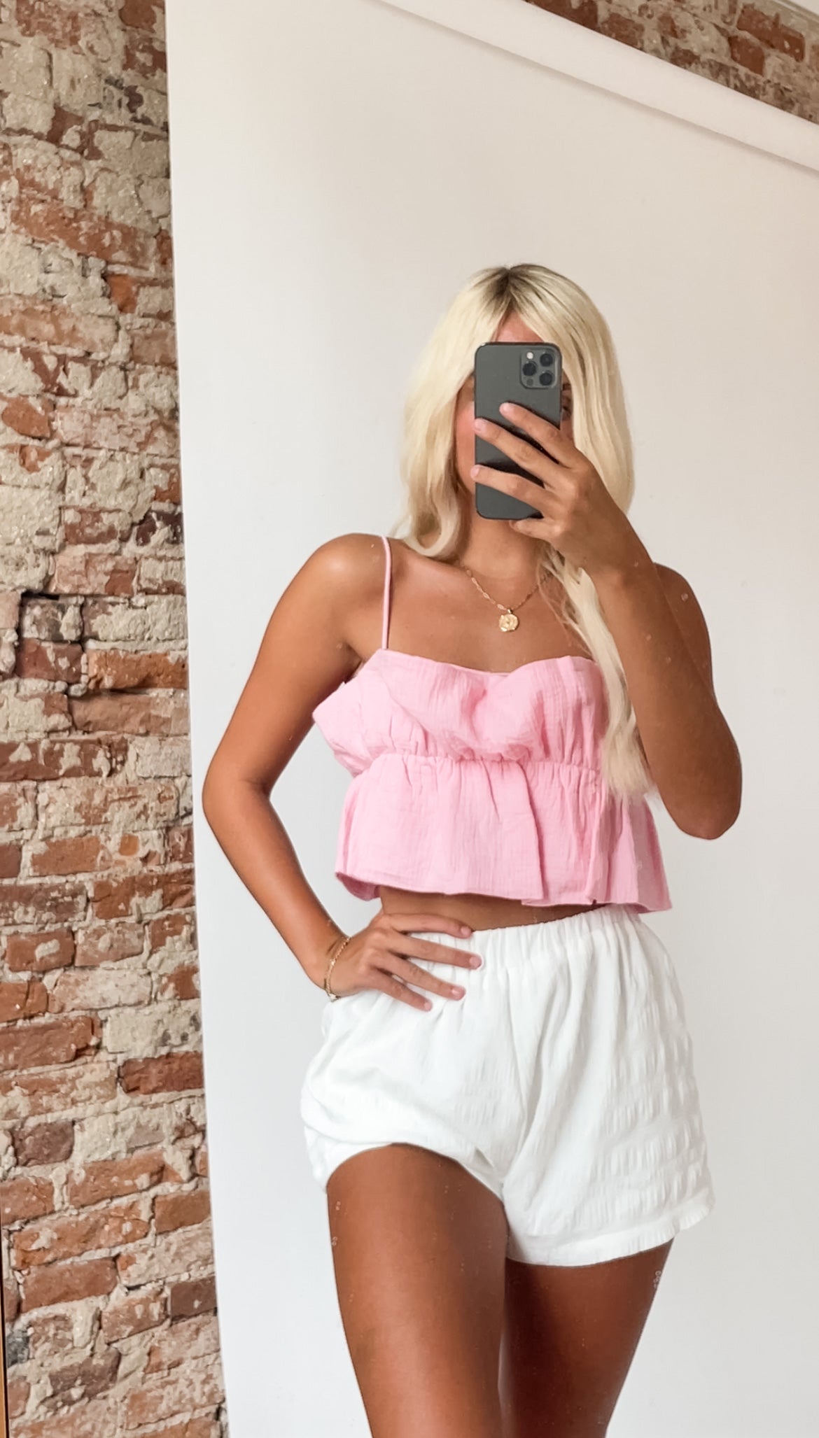 Cameron Frill Crop Top