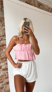 Cameron Frill Crop Top