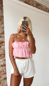 Cameron Frill Crop Top
