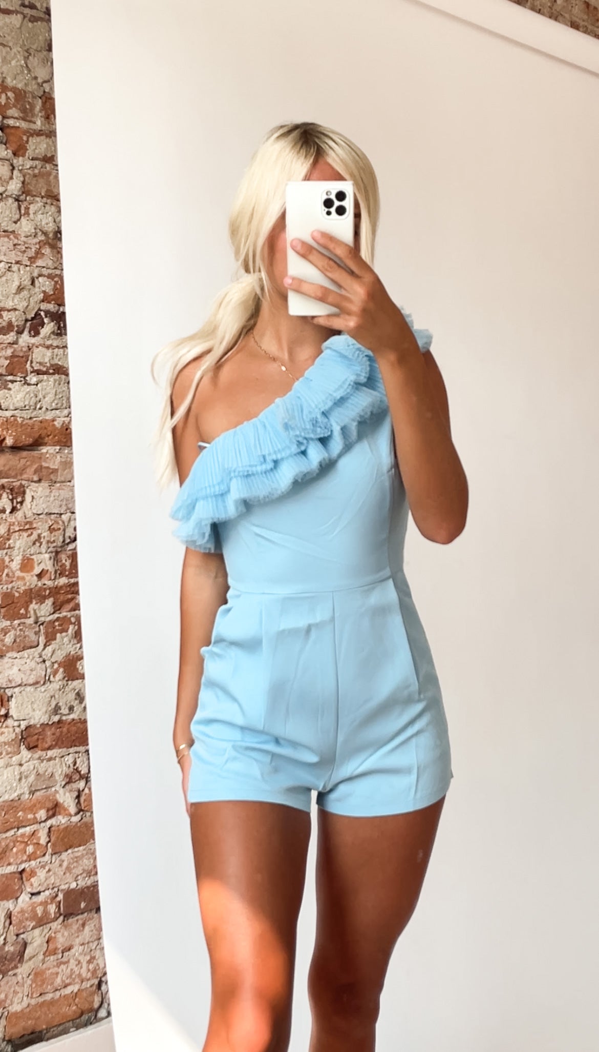 Lilly One Shoulder Romper