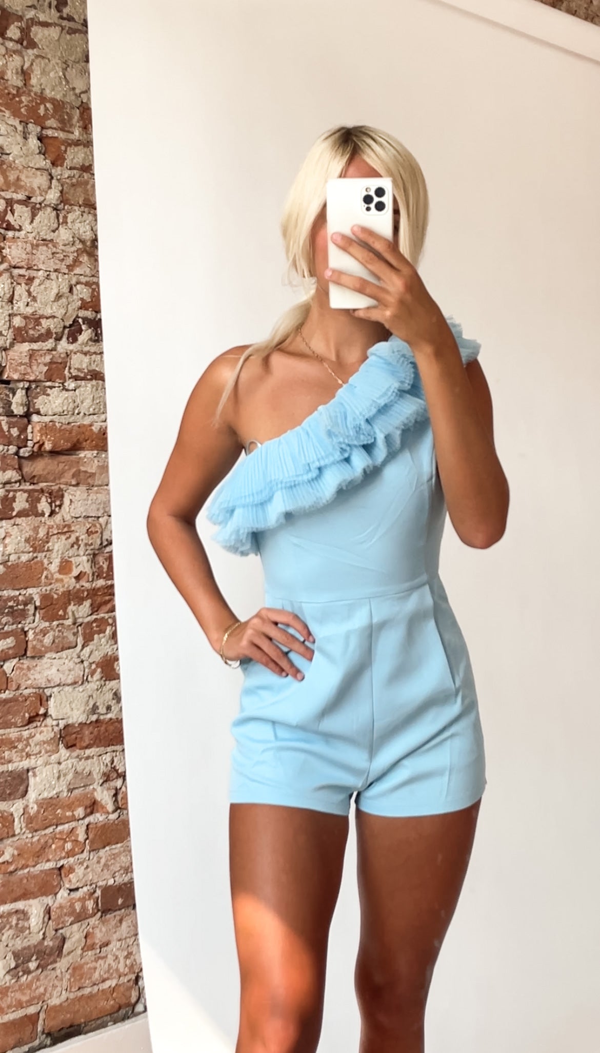 Lilly One Shoulder Romper