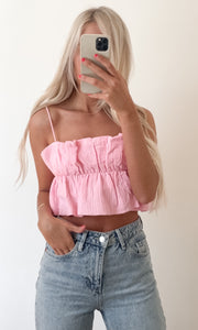 Cameron Frill Crop Top