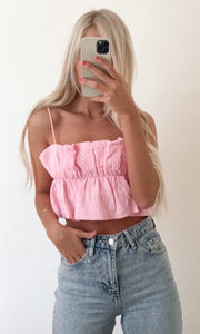 Cameron Frill Crop Top