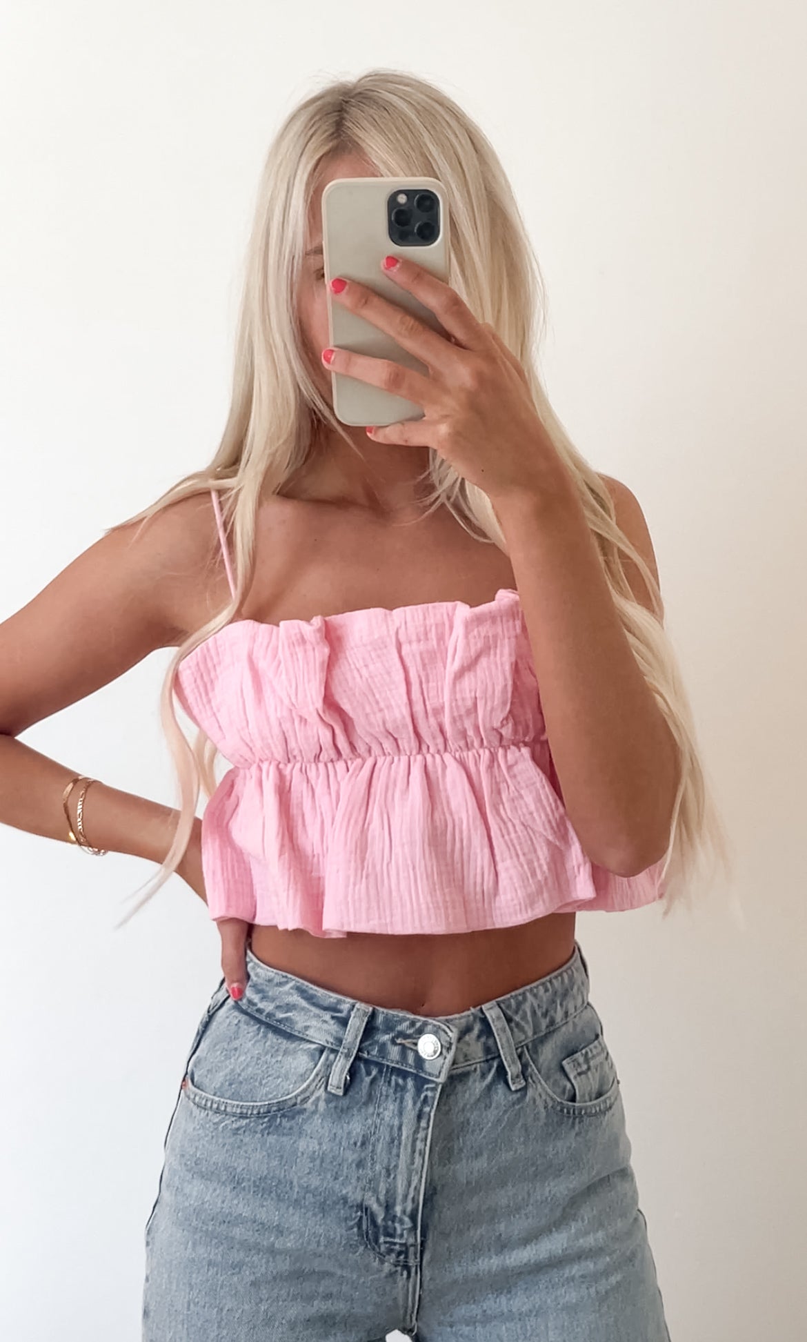 Cameron Frill Crop Top