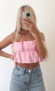 Cameron Frill Crop Top