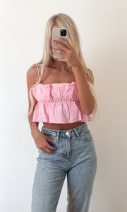 Cameron Frill Crop Top