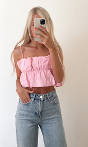 Cameron Frill Crop Top