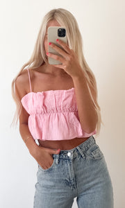 Cameron Frill Crop Top