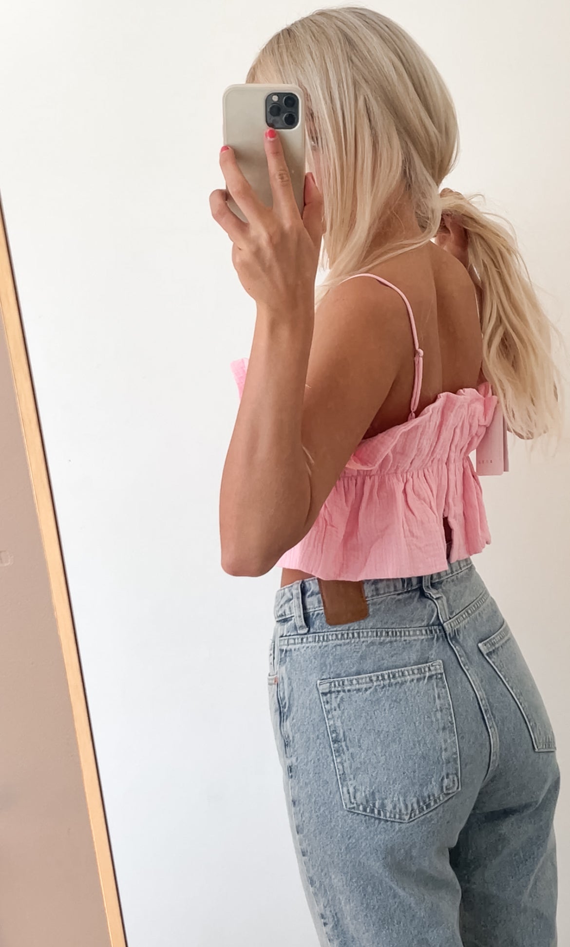 Cameron Frill Crop Top