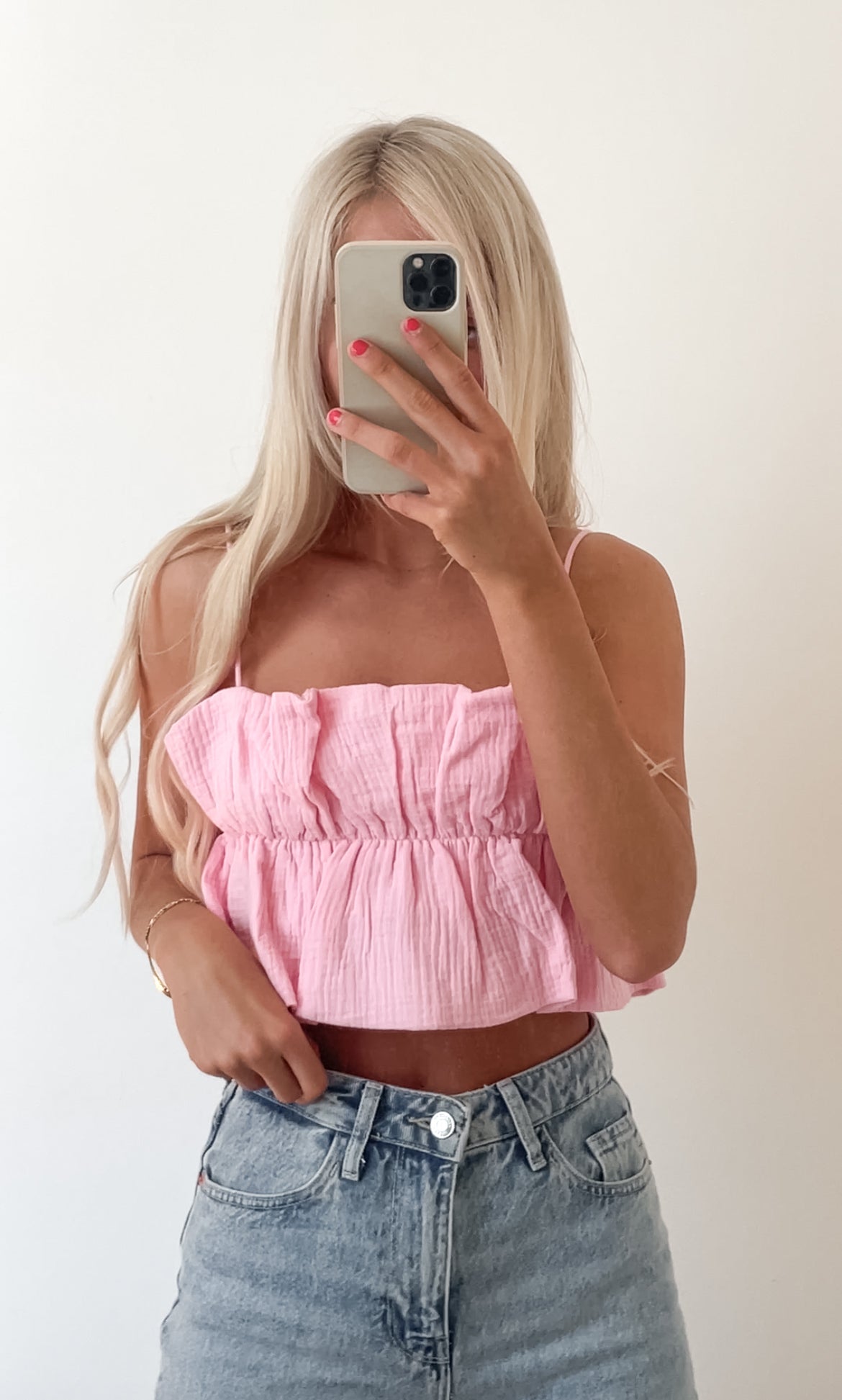 Cameron Frill Crop Top