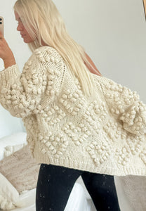 Pom Pom Sweater Cardigan