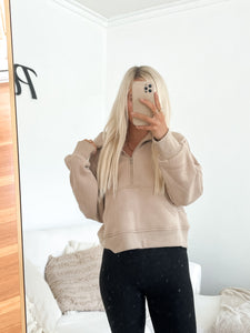 Ryker Pullover In Oat