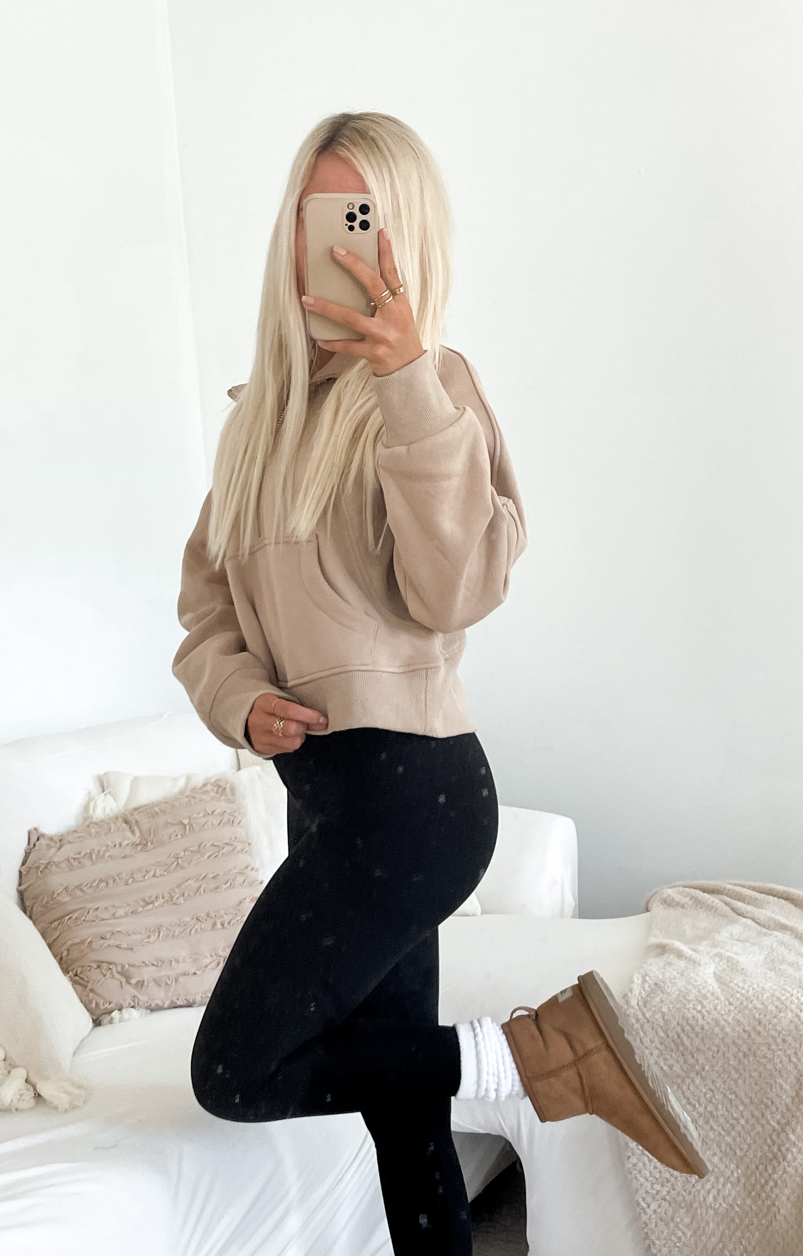 Ryker Pullover In Oat