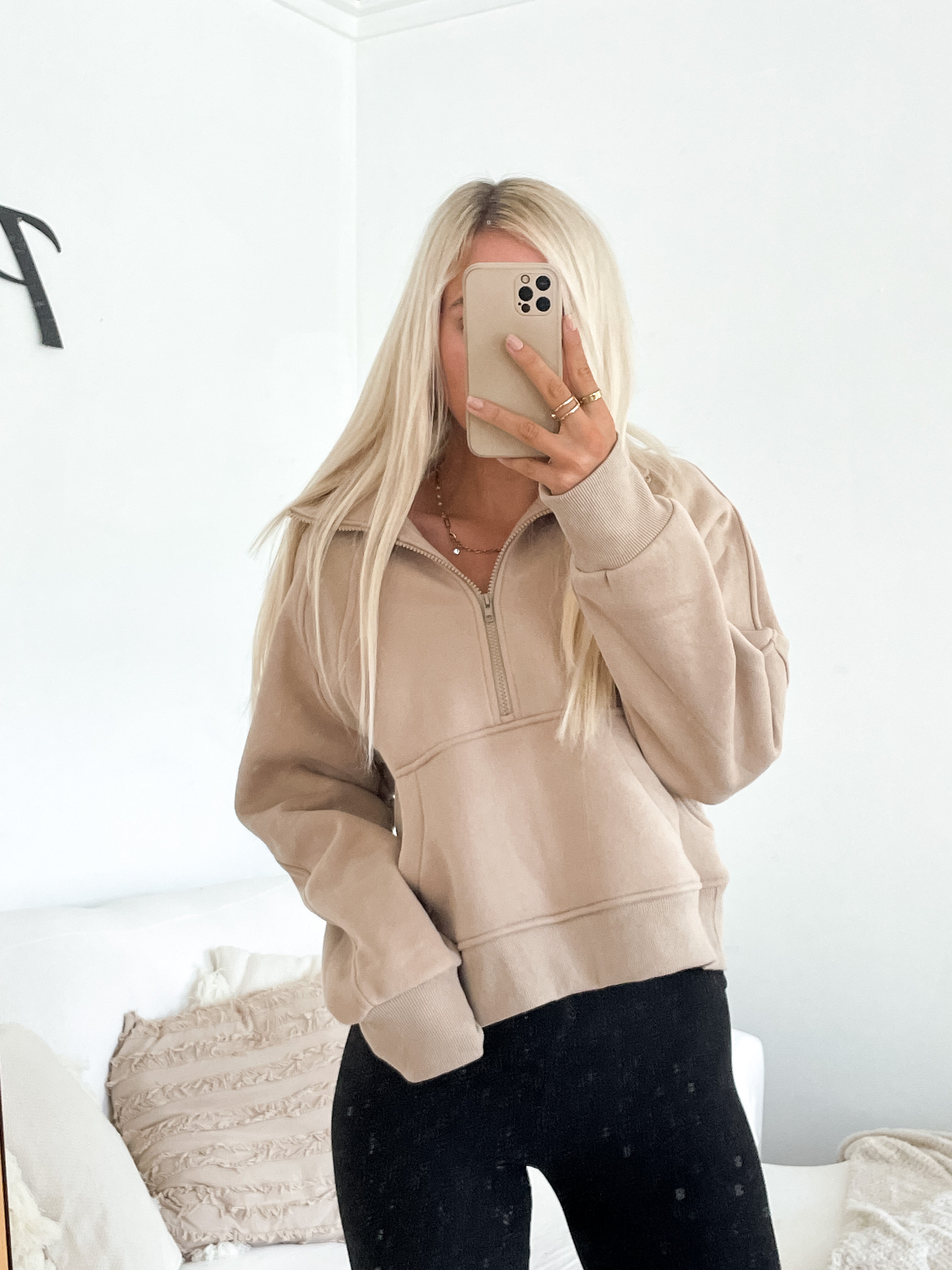 Ryker Pullover In Oat