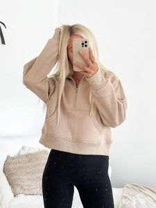 Ryker Pullover In Oat
