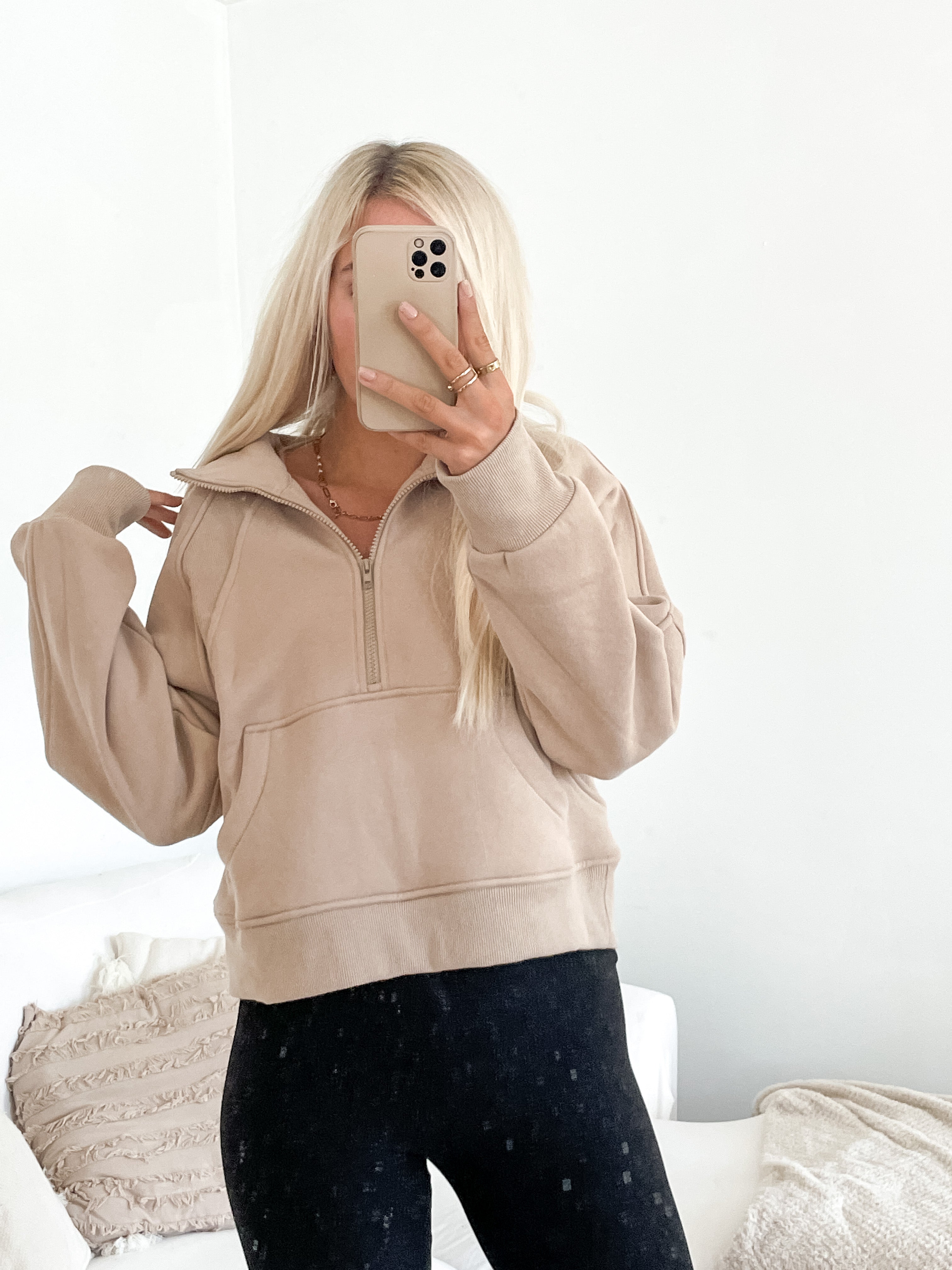 Ryker Pullover In Oat