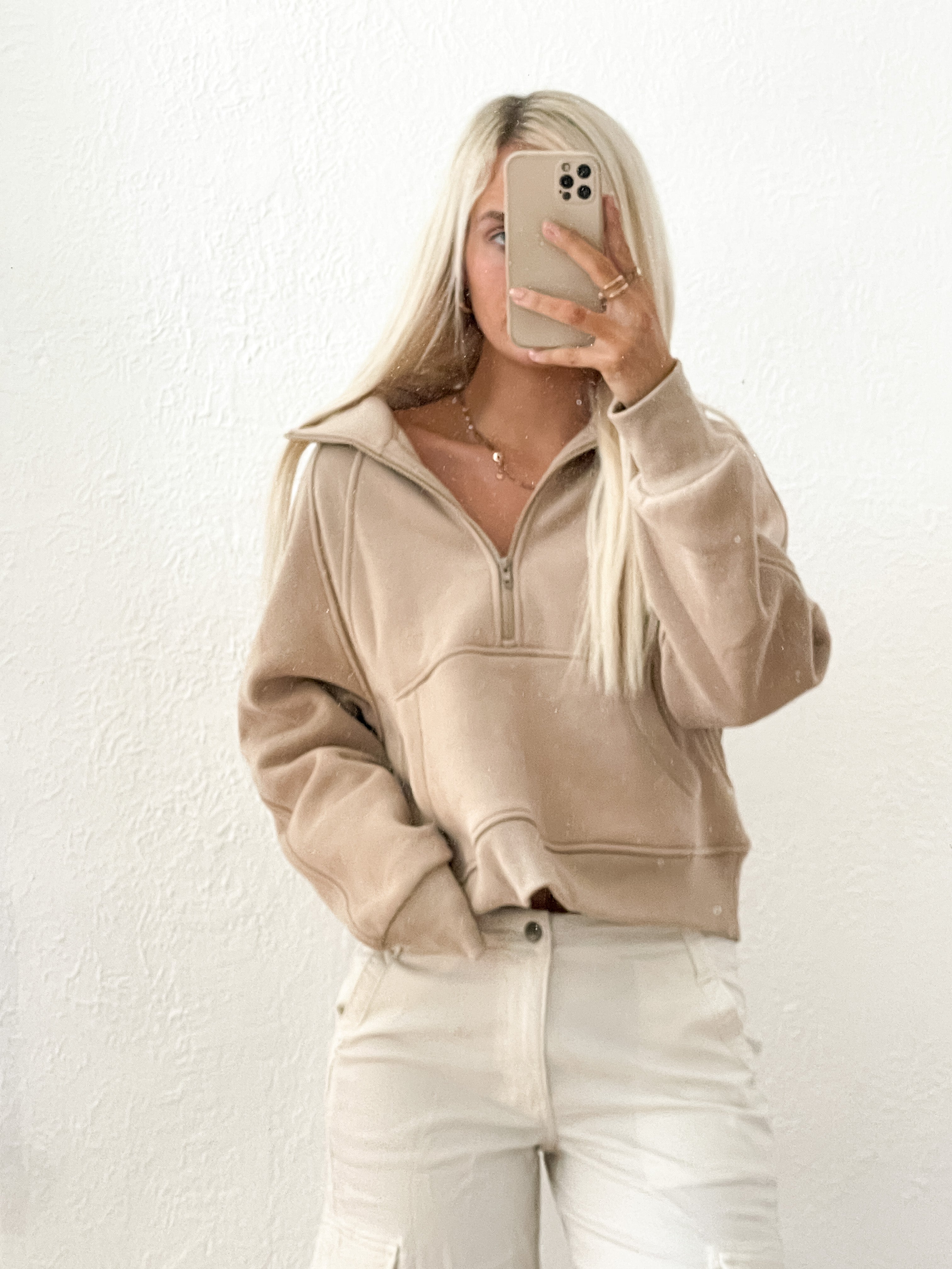 Ryker Pullover In Oat