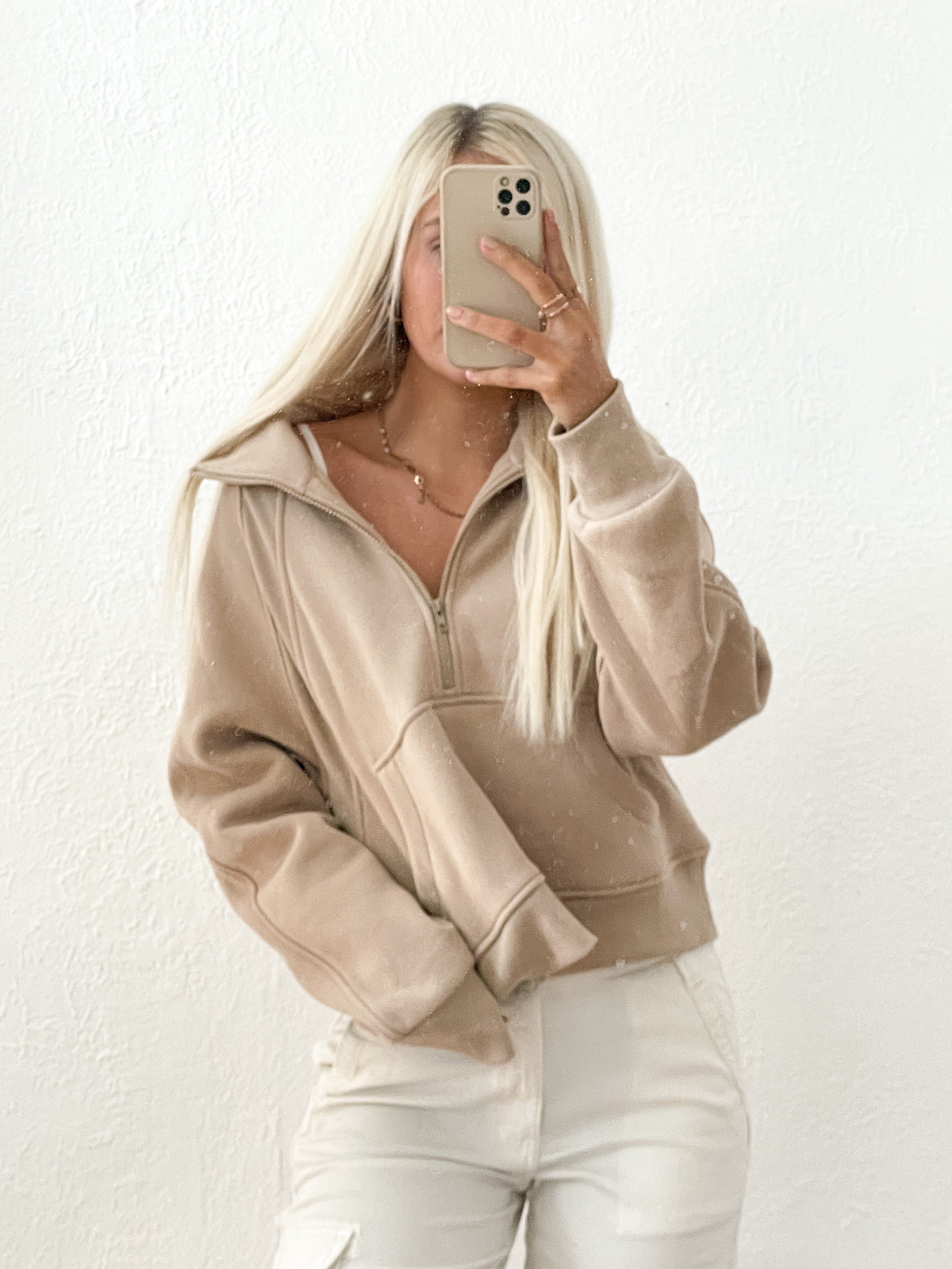 Ryker Pullover In Oat
