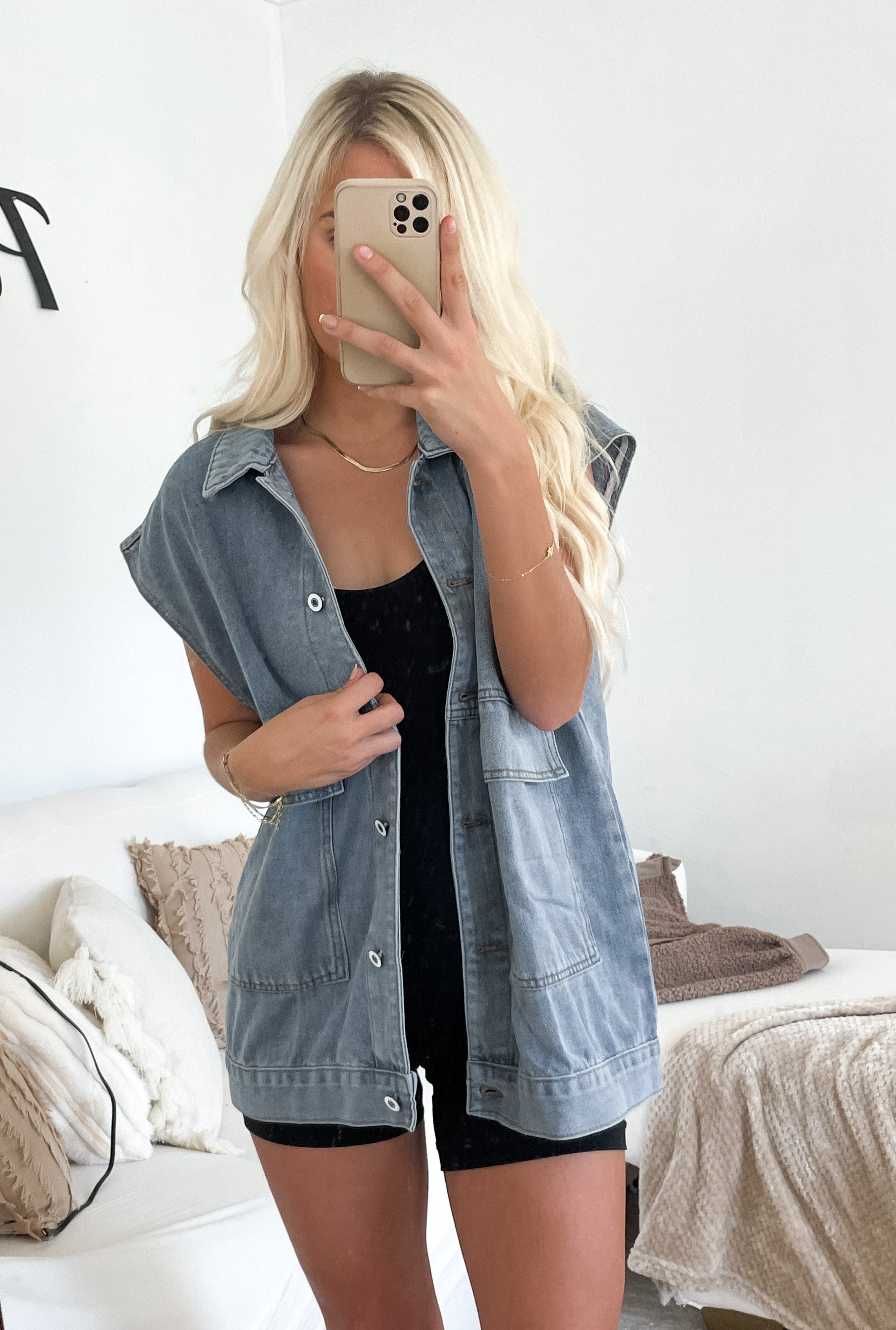Jaxon Denim Vest