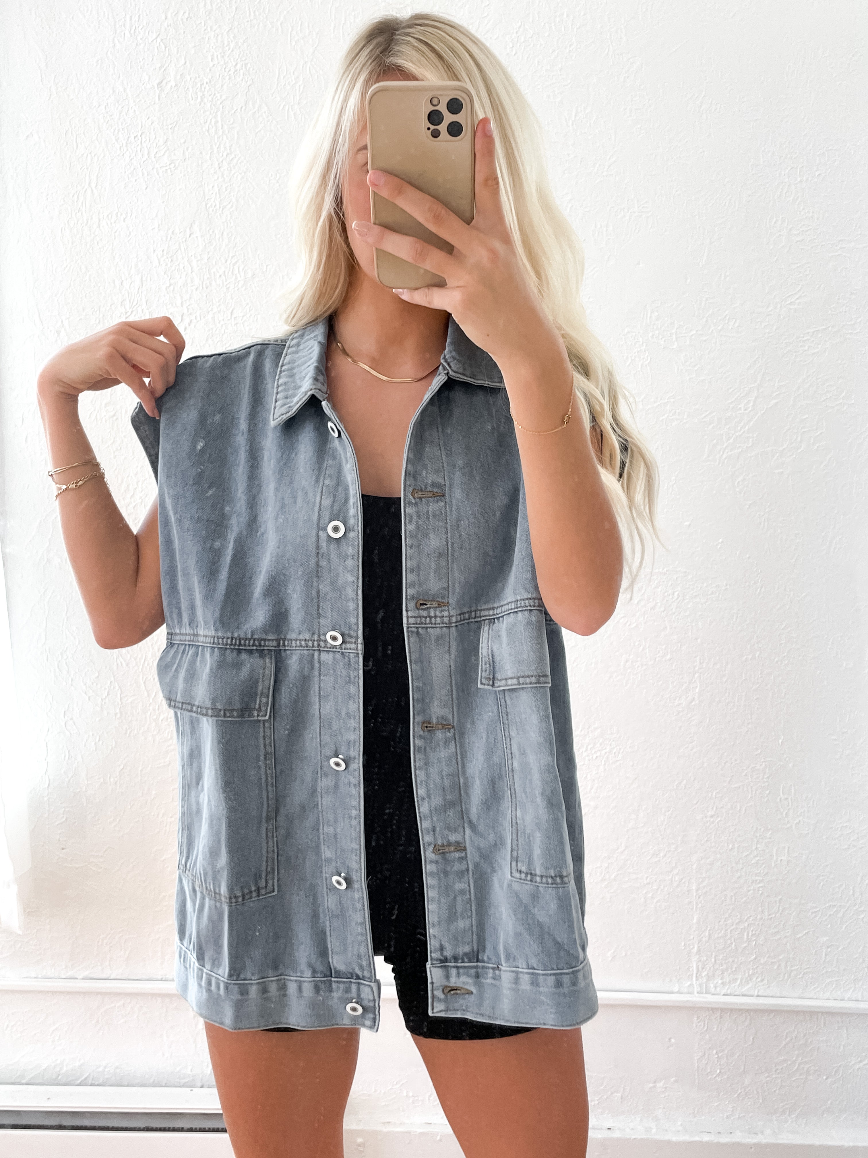 Jaxon Denim Vest