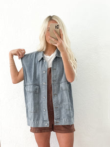 Jaxon Denim Vest