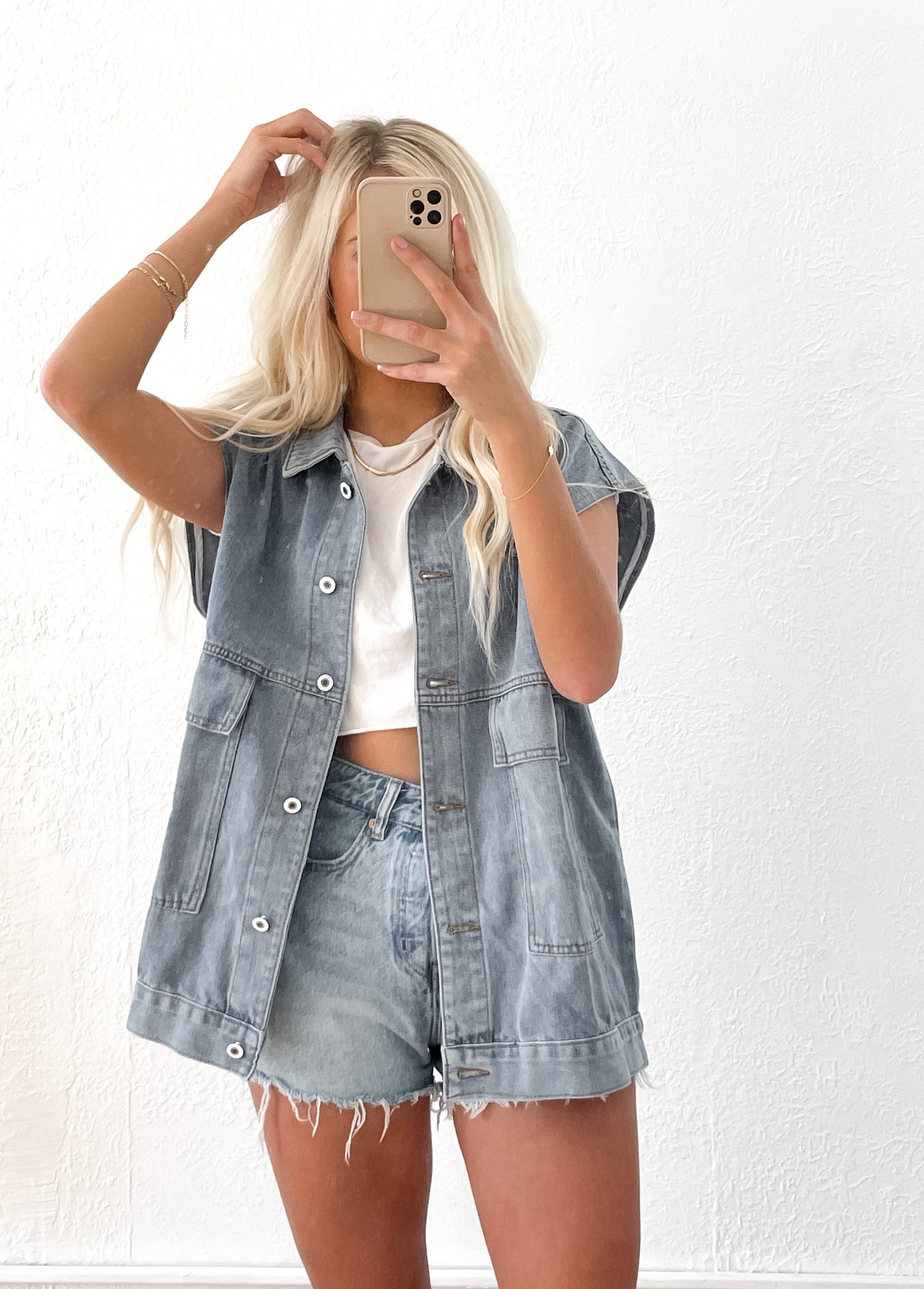 Jaxon Denim Vest