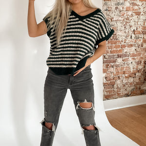 Striped Sweater Shirt