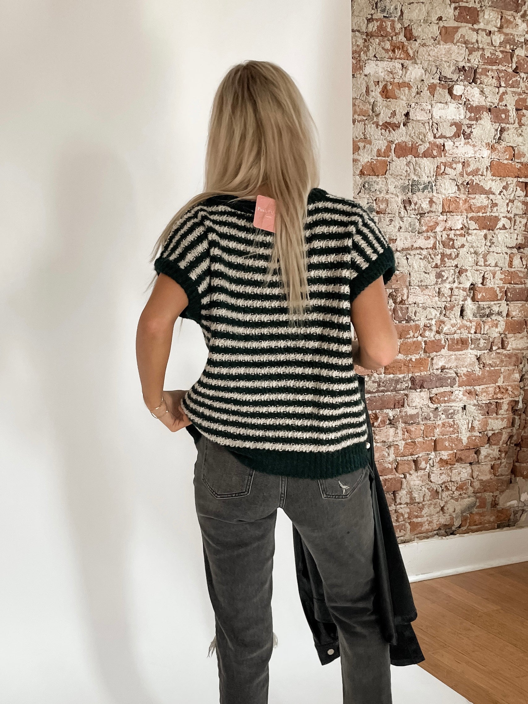Striped Sweater Shirt