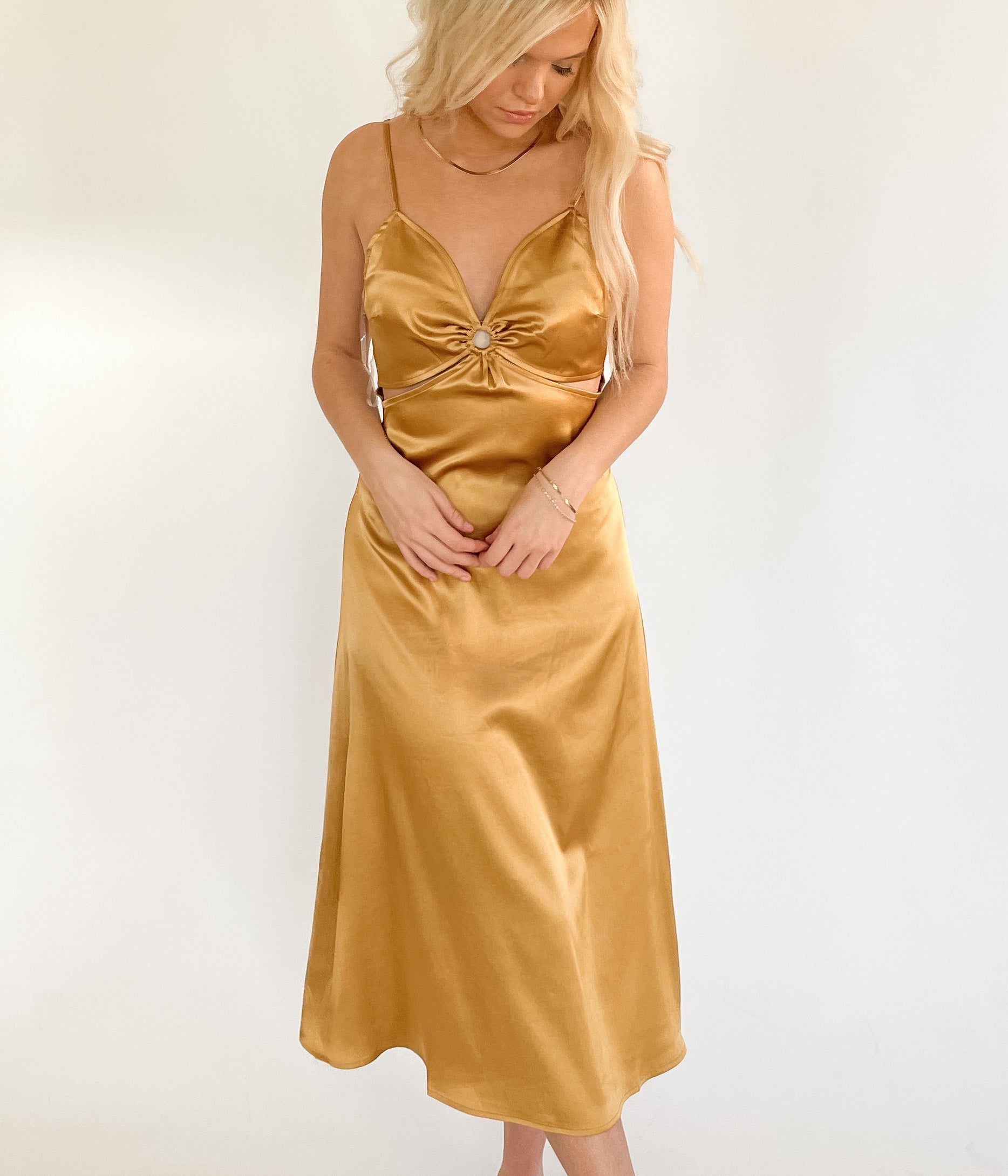 Golden Sun Dress
