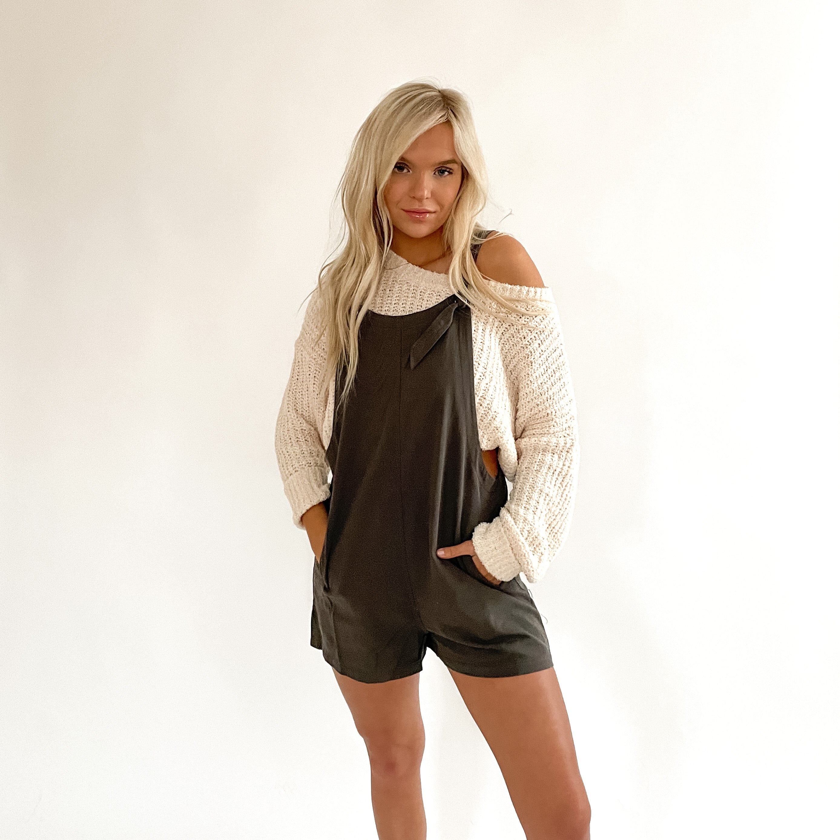 Lenna Overall Romper