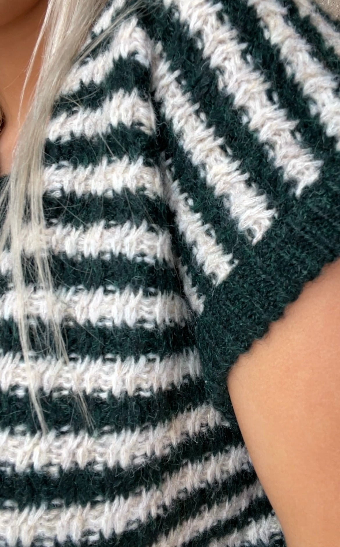 Striped Sweater Shirt