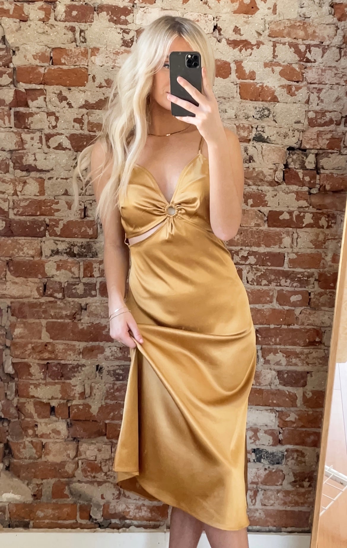 Golden Sun Dress
