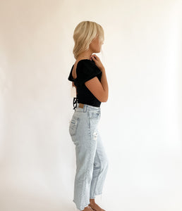 Night Owl Cut Out top