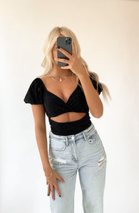 Night Owl Cut Out top