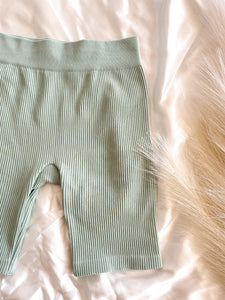 Mint Blue Biker Shorts