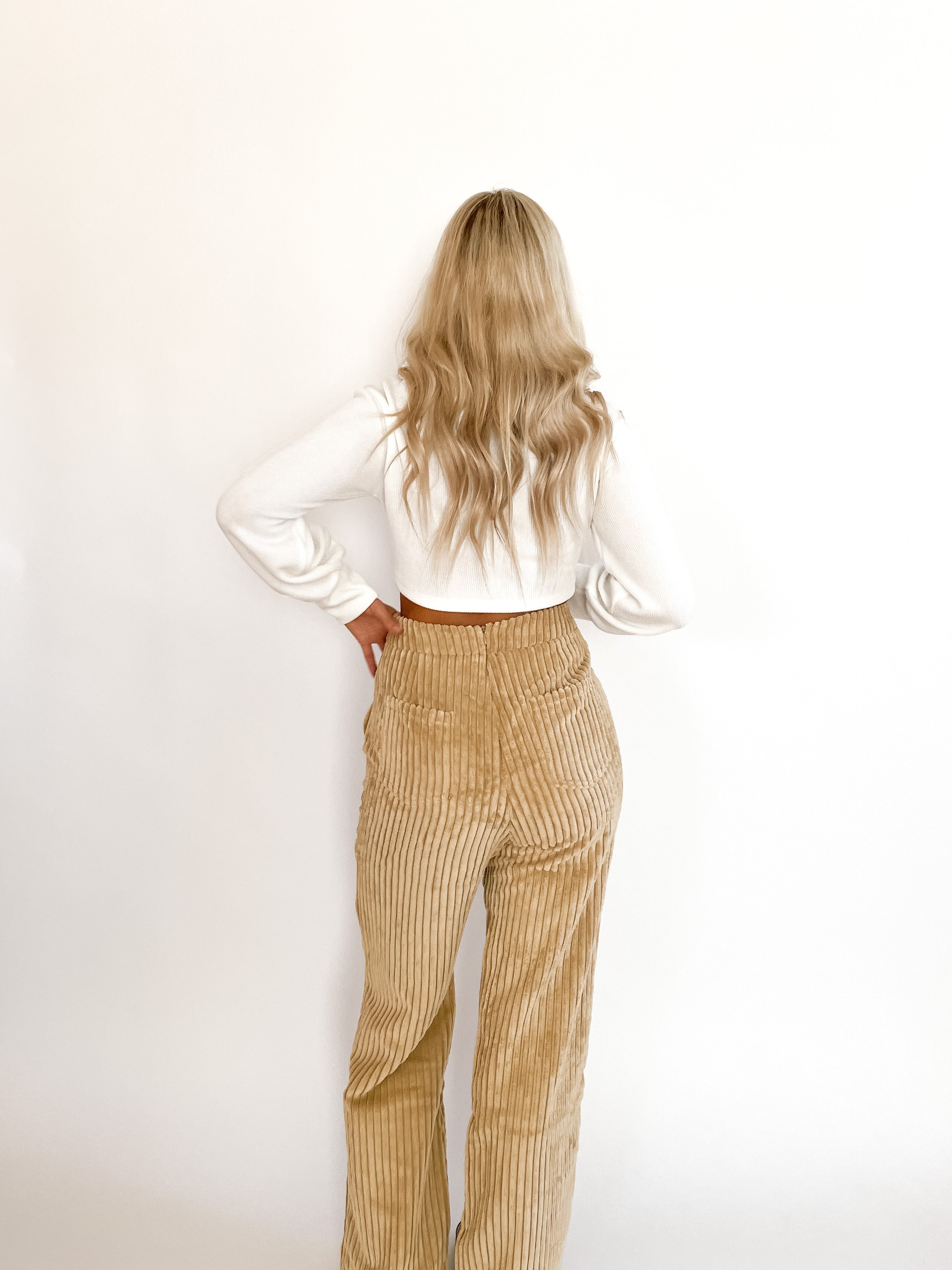 Mustard Corduroy Pants