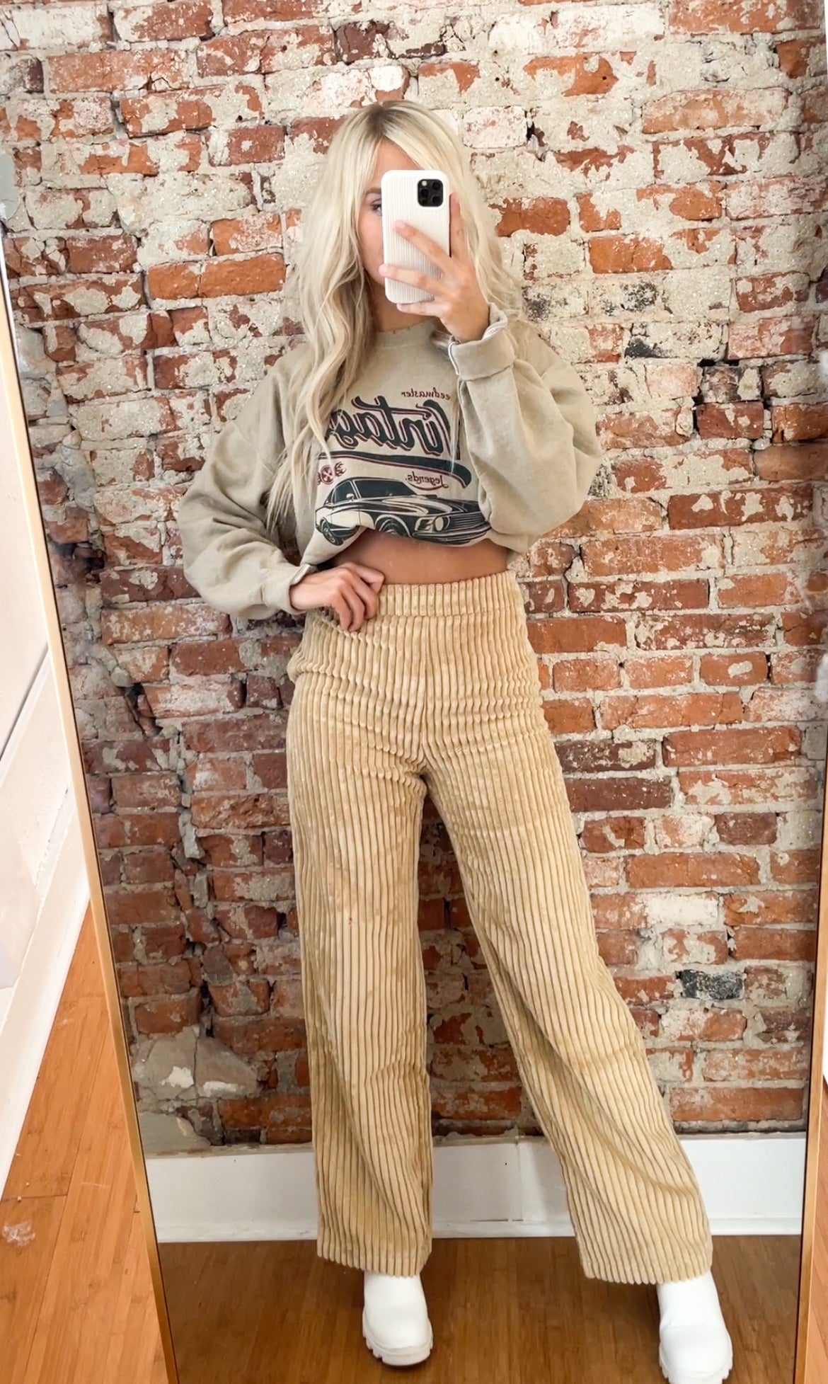 Mustard Corduroy Pants