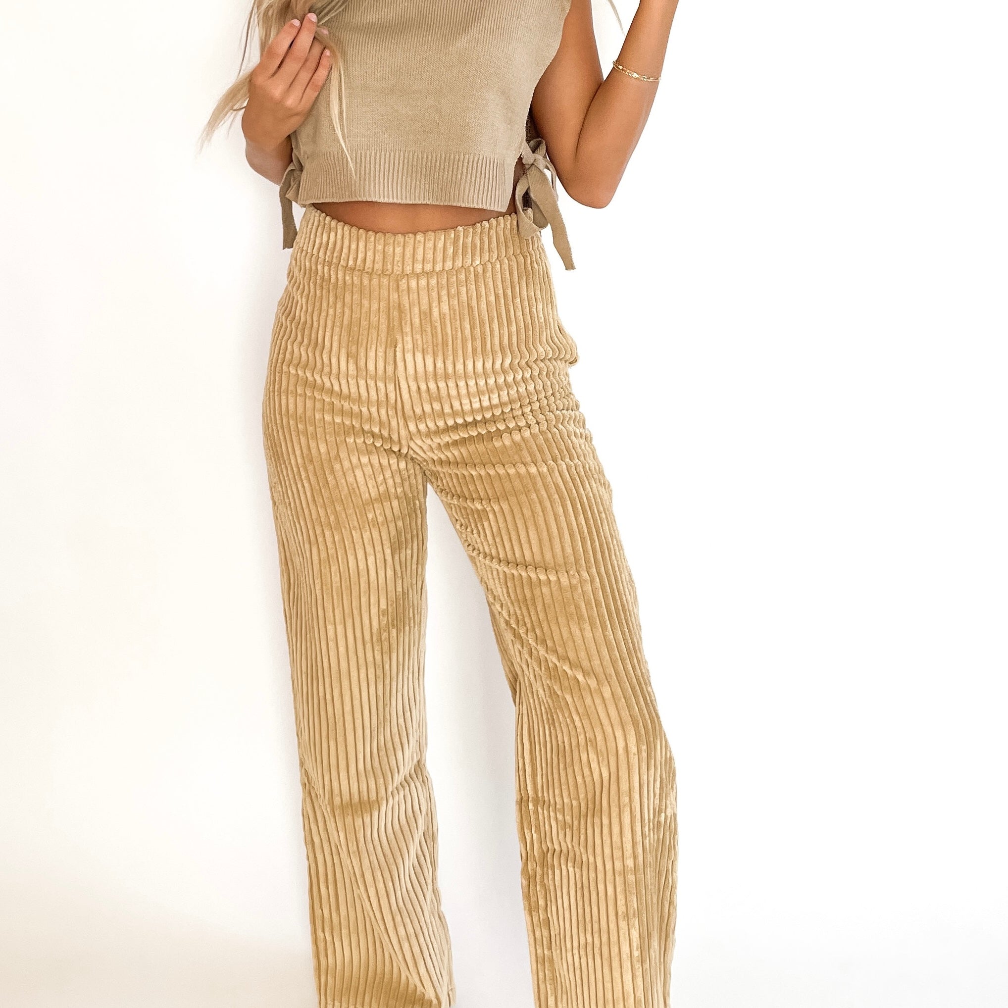 Mustard Corduroy Pants