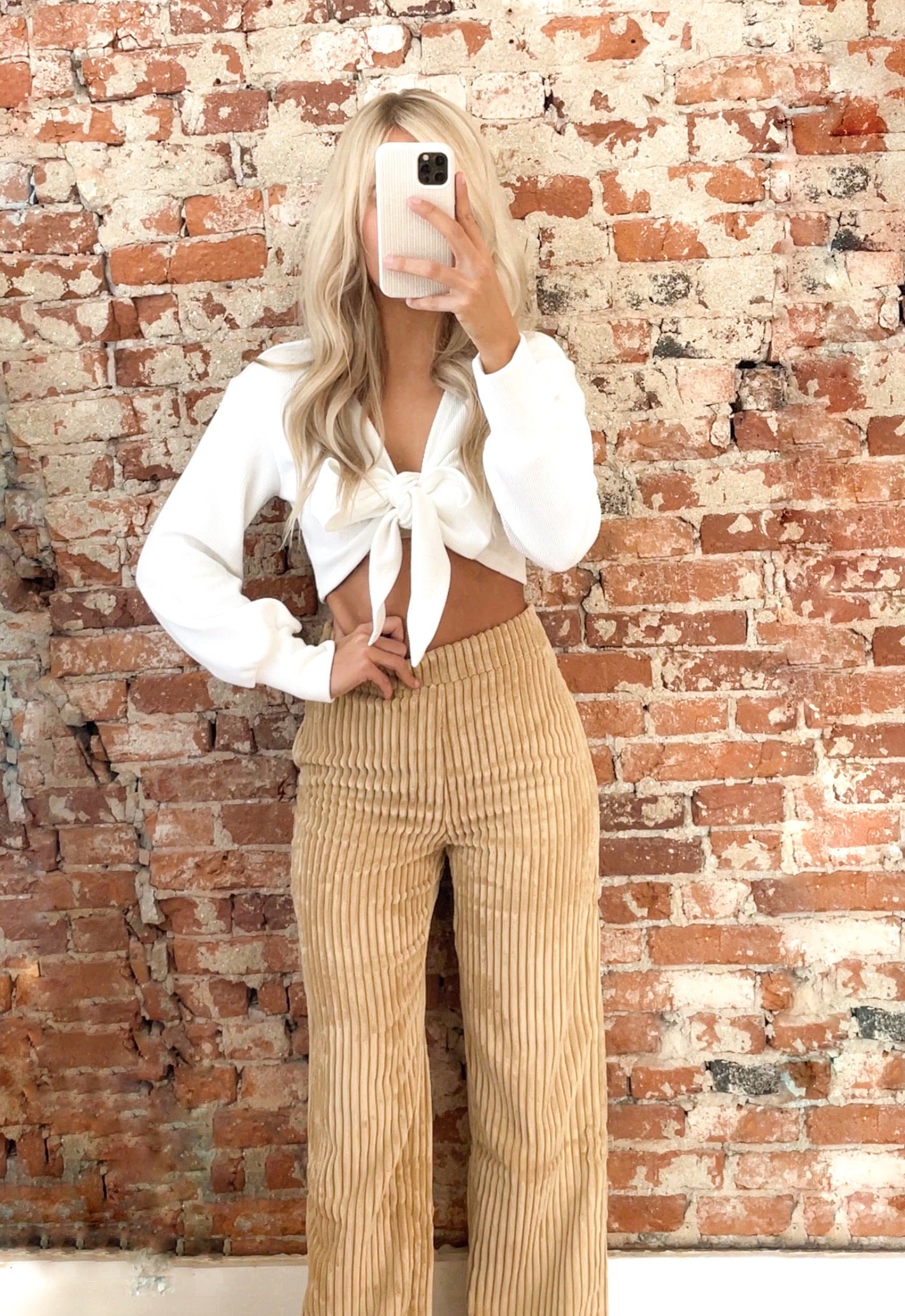 Mustard Corduroy Pants